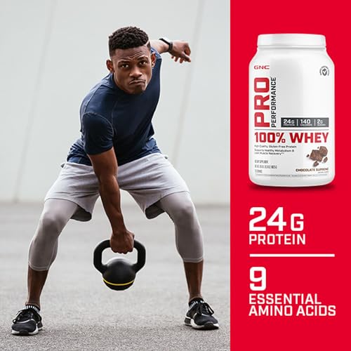 GNC Pro Performance 100% Whey Protein Powder - Creamy Strawberry, 25 Servings GNCBuy Supplements Australia