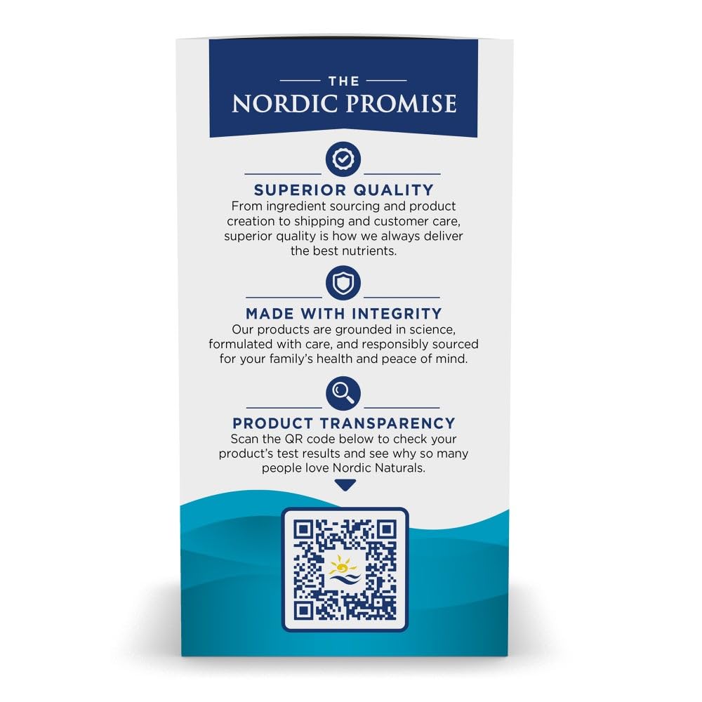 Nordic Naturals Ultimate Omega Plant Based Vitamin with Vitamin D3+K2-60 Vegetarian Soft Gels - 1210 mg Omega-3s Plus 2000 IU D3 and 90 mcg K2 - OmniHealth US