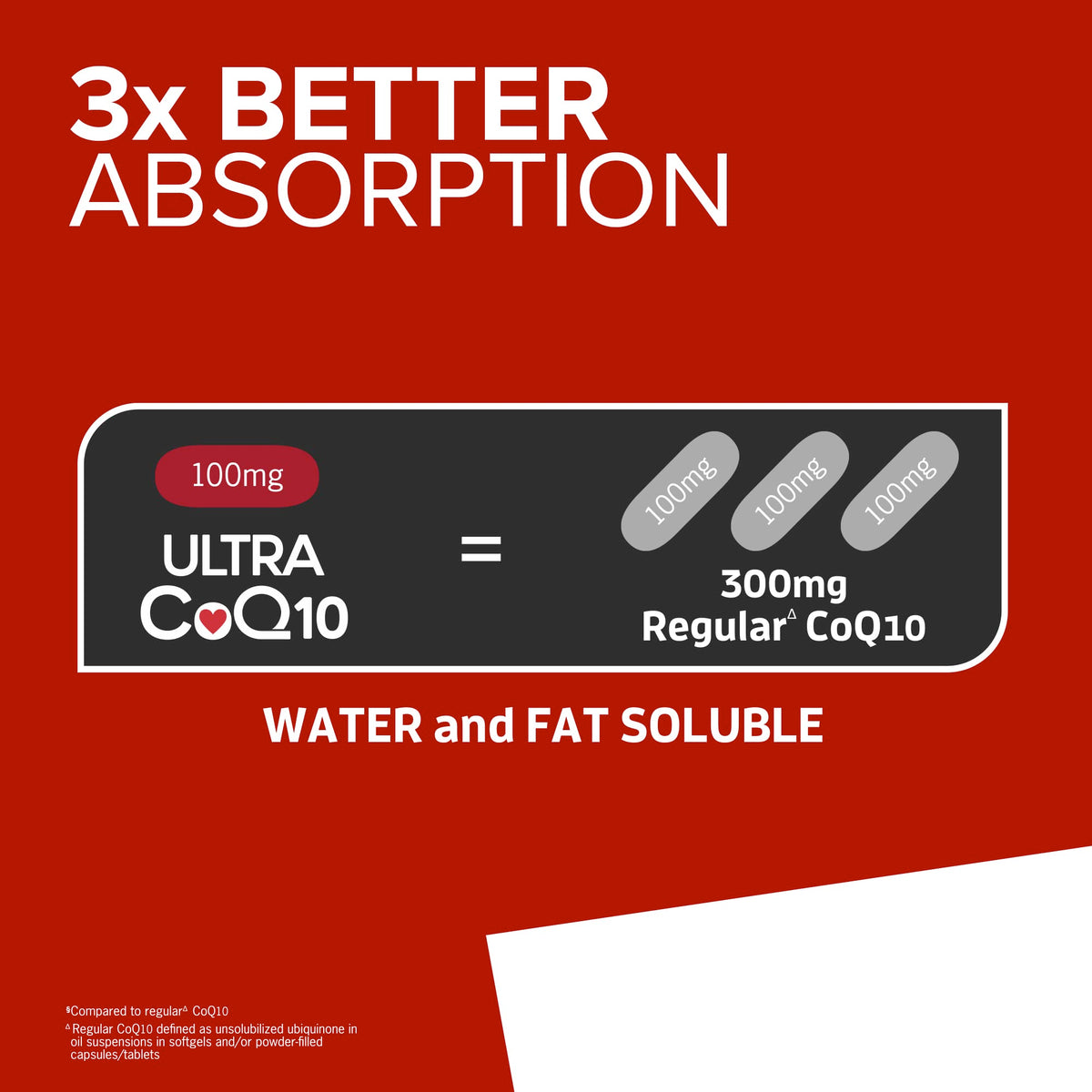 Qunol CoQ10 100mg Softgels Ultra 3X Better Absorption Coenzyme Q10 - Antioxidant QunolBuy Supplements Australia