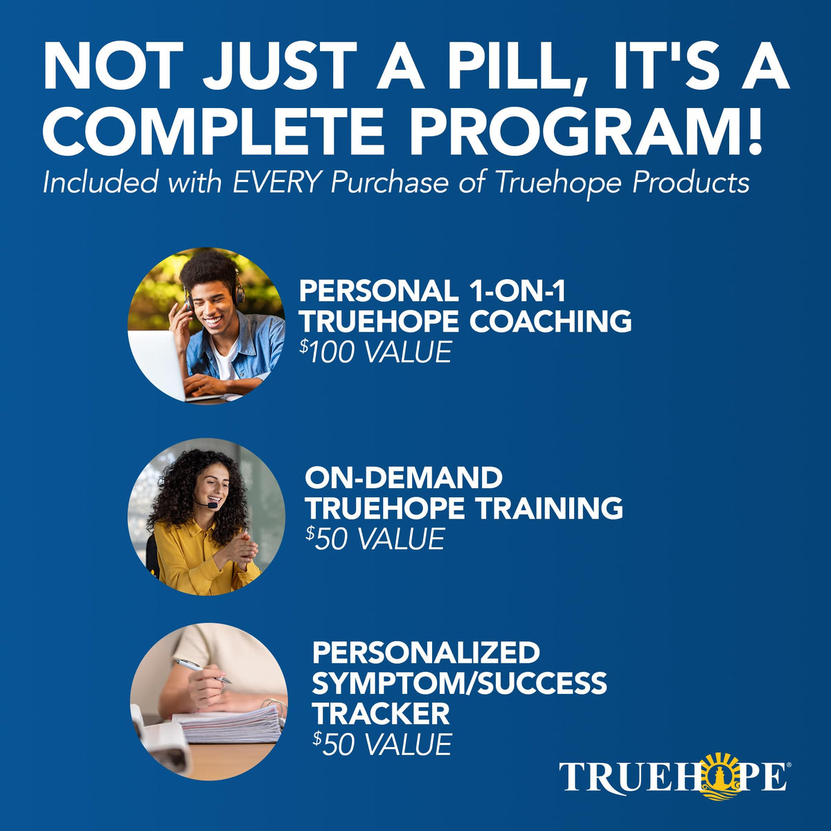 Truehope EMPowerplus Advanced Multivitamin for Women & Men - Broad-Spectrum Multivitamins & Chelated Minerals | 1000% Better Absorption - OmniHealth US