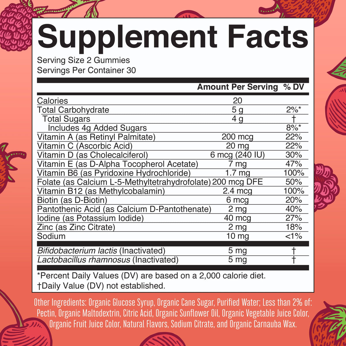 Kids Vitamins by MaryRuth's | USDA Organic | Multivitamin Gummies + Postbiotics for Ages 4+ | Multivitamin for Kids with Lactobacillus Rhamnosus | MaryRuth OrganicsBuy Supplements Australia