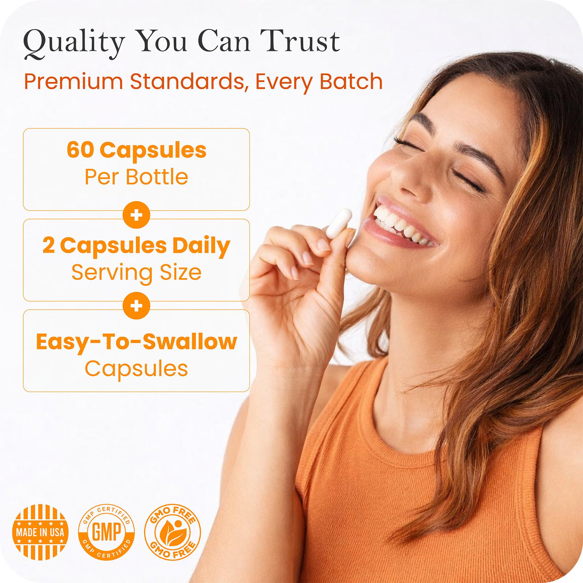 Advanced Glutathione Complex 500mg – with Fucoidan & Vitamin C – Antioxidant Support for Skin Glow, Detox & Immune Health – Non-GMO, Made in USA (60 Capsules) - Maple Wellness Supplements