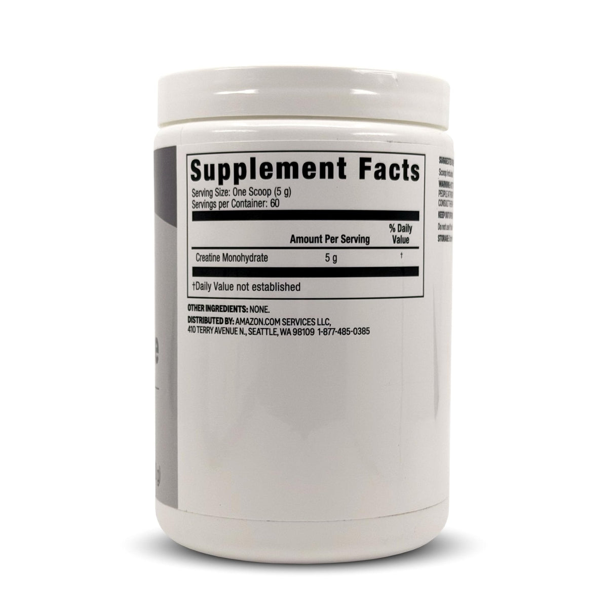 Amazon Basics Creatine Monohydrate Powder, 10.58 oz, 60 Servings - Maple Wellness Supplements