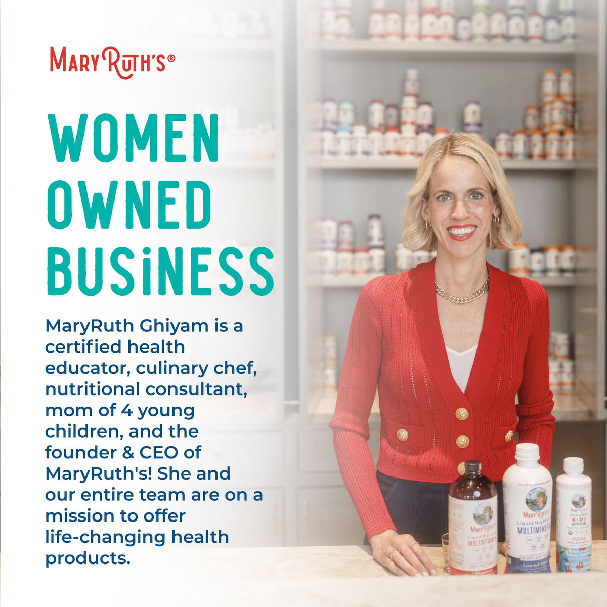 MARYRUTH'S 3-in-1 Probiotics for Digestive Health | Prebiotic & Postbiotic | Gut Health Supplement for Women & Men | 23 Unique Strains - Maple Wellness Supplements