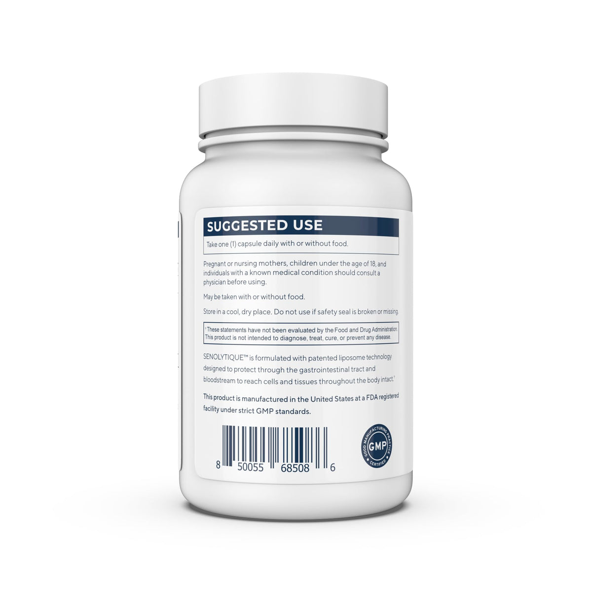 Renue By Science Senolytique Senolytic Supplements | 60 Capsules with Fisetin (35mg) Quercetin (78mg) & Spermidine (3mg) per Serving | Liposomal Formula | Manufactured in The USA & Third-Party Tested - Maple Wellness Supplements