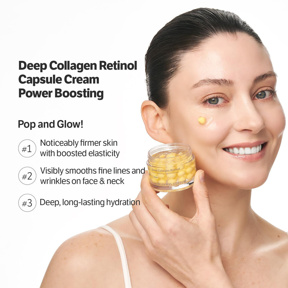 SUNGBOON EDITOR Deep Collagen Retinol Capsule Cream | For Fine Lines and Dry Skin - Maple Wellness Supplements