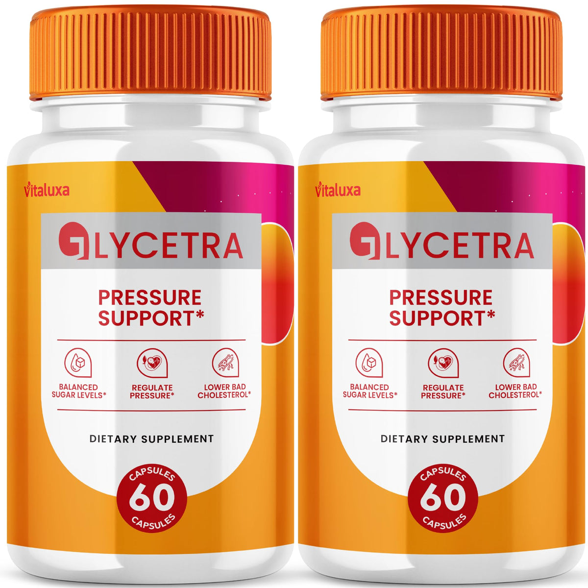 (2 Pack) Glycetra Capsules, Glycetra Blood Support Supplement Advanced Formula Premium Blend All Natural Balance Flow, Glicetra Pills Maximum Strength Glycogen Support Health Wellness Review (120 Ct) - Maple Wellness Supplements