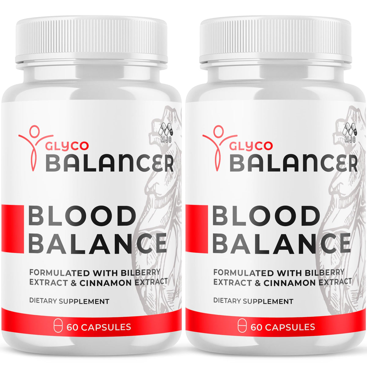(2 Pack) Glyco Balancer Capsules, Official GlycoBalancer Health Support Pills with All Natural Ingredients, Glyco Balancer Advanced Health Support with Premium Vitamins for Women & Men (120 Capsules) - Maple Wellness Supplements