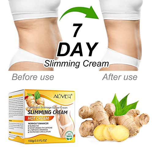 2PCS VOGSIG Ginger Slimming Cream - Anti Cellulite, Fat Burning, Tightening & Moisturizin - Maple Wellness Supplements
