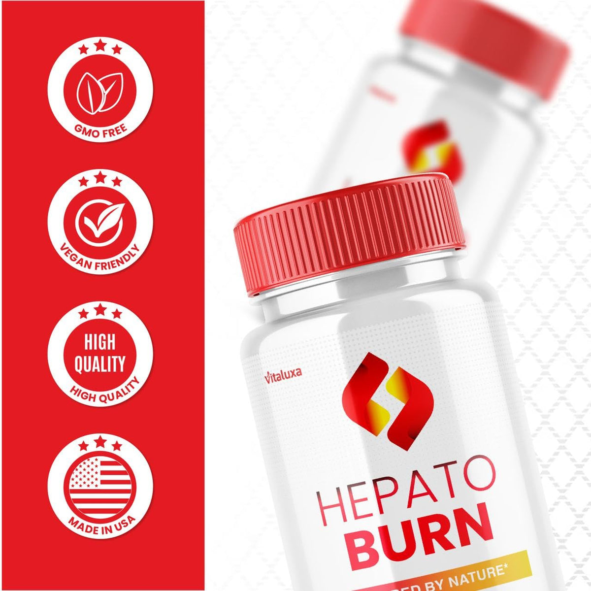 (3 Pack) Hepato Burn Capsules - HepatoBurn Supplement Pills Advanced Formula Wait Premium Blend All Natural Loss Support for Men Women, Hepataburn Reviews Maximum Strength Burner Health (180 Capsules) - Maple Wellness Supplements