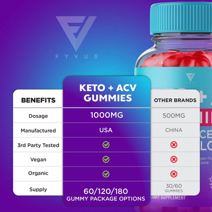 (3 Pack) Keto ACV Gummies Advanced Weight Loss Supplement, ACV Keto Gummies Belly - Maple Wellness Supplements