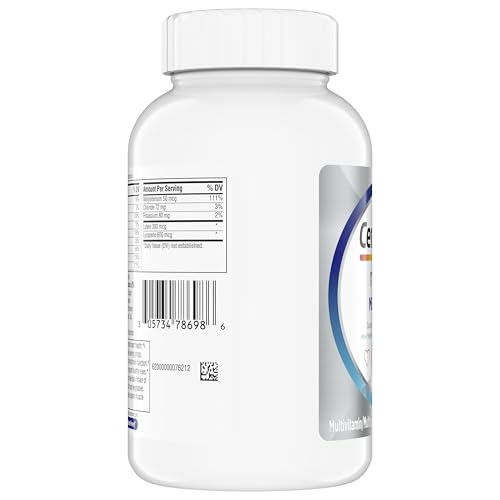 Centrum Minis Silver Multivitamin for Men 50 Plus, Multivitamin/Multimineral Supplement, Vitamin D3, B-Vitamins and Zinc, Non-GMO Ingredients, Supports Memory - OmniHealth US