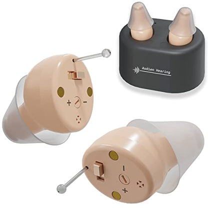 Audien ATOM Rechargeable Hearing Amplifier to Aid and Assist Hearing Audien HearingBuy Supplements Australia