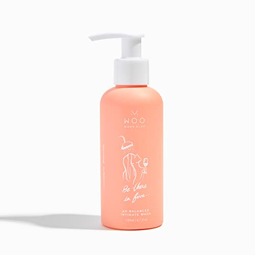 Woo More Play, Be There In Five, Feminine Wash, pH Balanced, Made With Natural Ingredients