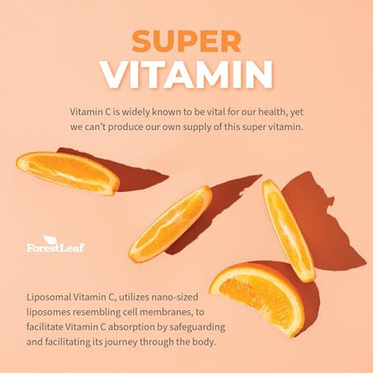 ForestLeaf Liposomal Vitamin C - Liposomal VIT C - 1000mg Capsules