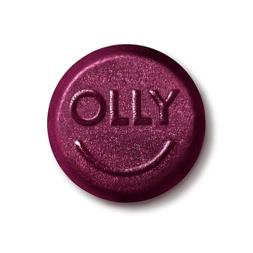 OLLY Men's Multivitamin Gummy, Vitamins A, C, D, E, B, Zinc, Blackberry Flavor, 45 Day Supply - 90 Count - OmniHealth US