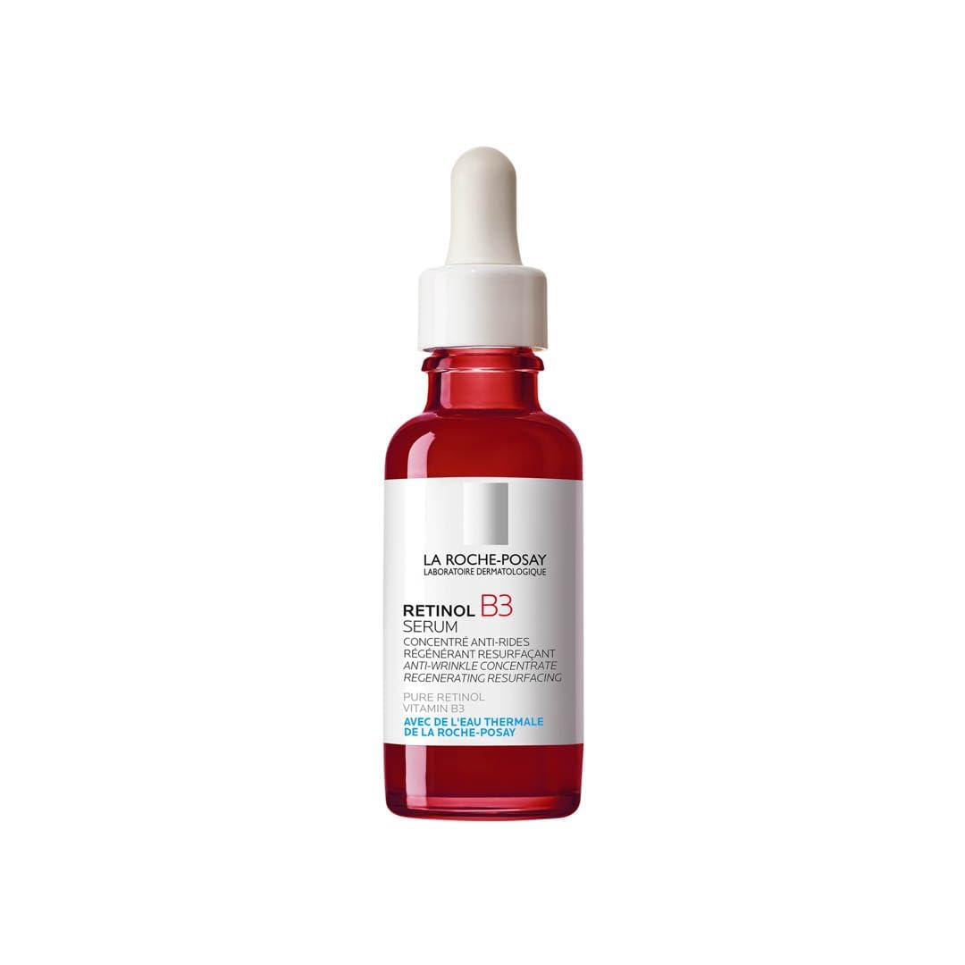 La Roche-Posay Pure Retinol Face Serum with Vitamin B3, Anti Aging Face Serum for Lines, OmniHealth US
