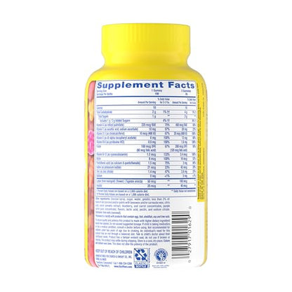 L'il Critters Gummy Vites Daily Kids Multivitamins Assorted Fruit Flavors for Ages 2+ Toddlers & Kids, Gummy Vitamin with Vitamin C and D - OmniHealth US