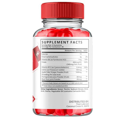 (2 Pack) SlimX Keto ACV Gummies, SlimX Keto ACV Advanced Weight Loss 1000MG Apple Titan LabsBuy Supplements Australia