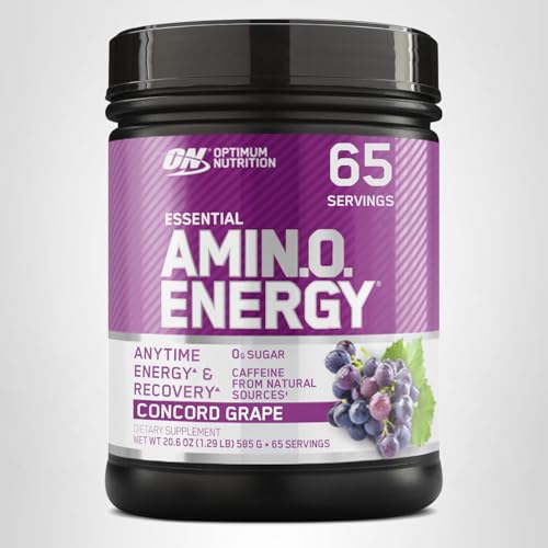 Optimum Nutrition Amino Energy - Pre Workout with Green Tea, BCAA, Amino Acids, Keto Friendly, Green Coffee Extract, Energy Powder - OmniHealth US