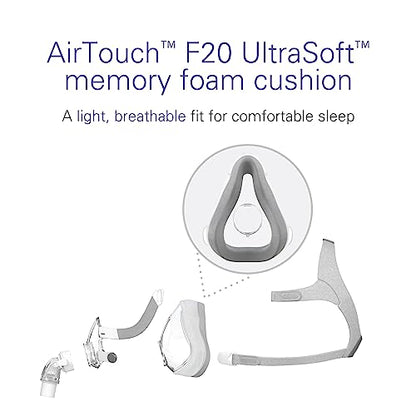 ResMed AirTouch F20 Full Face Replacement Cushion - Large ResMedBuy Supplements Australia