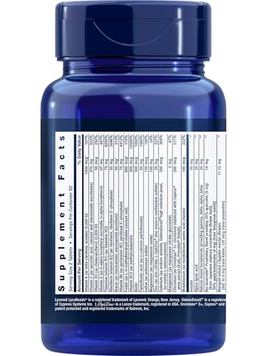 Life Extension Two-Per-Day Multivitamin - Packed with Over 25 Vitamins, Minerals & Extracts -Vitamins B6, C, D - Zinc - Two-Month Supply - OmniHealth US