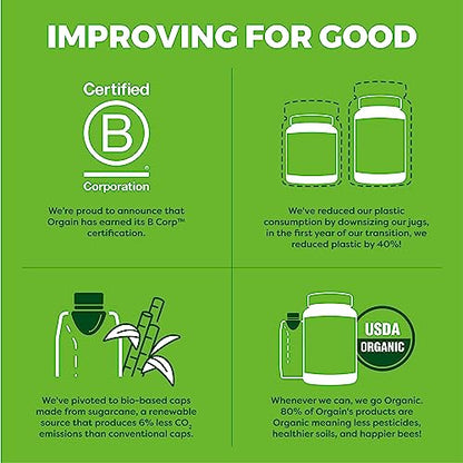 Orgain Hydrolyzed Collagen Powder, 20g Grass Fed Collagen Peptides, Chocolate OrgainBuy Supplements Australia
