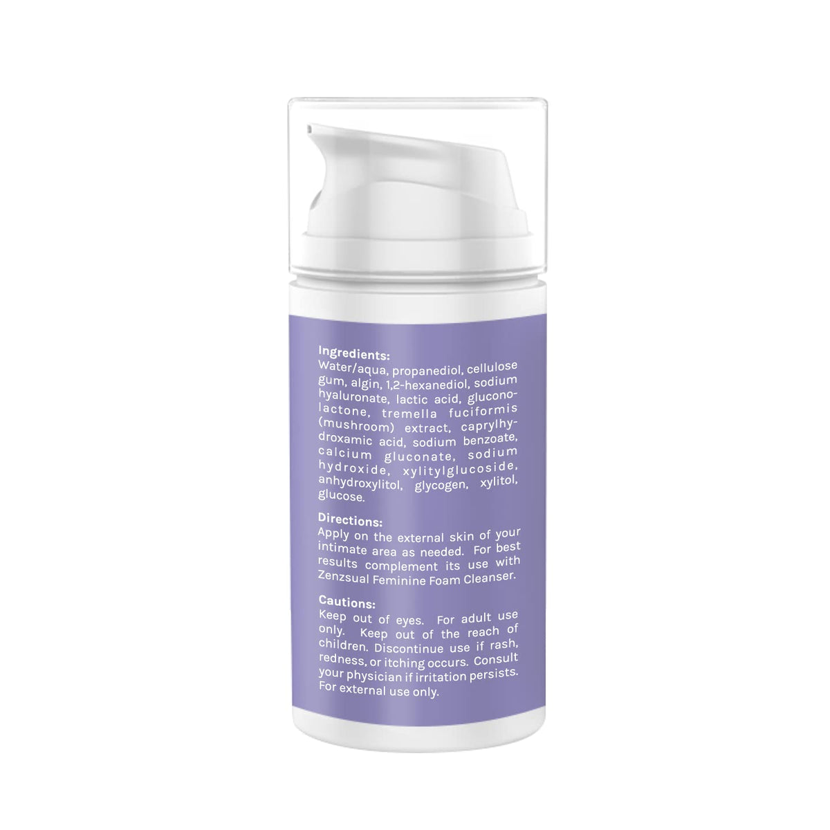 ZENZSUAL Vaginal Moisturizer Gel with Hyaluronic Acid, p-H Balanced, Water-Based for Women ZENZSUALBuy Supplements Australia