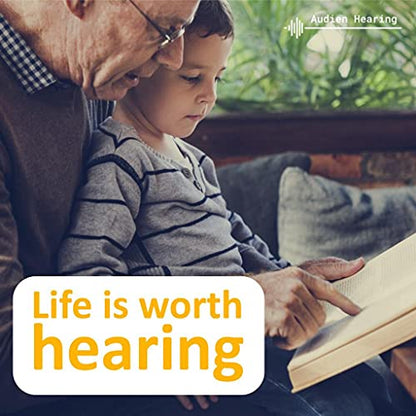 Audien ATOM Rechargeable Hearing Amplifier to Aid and Assist Hearing Audien HearingBuy Supplements Australia