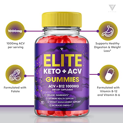 (3 Pack) Elite Keto ACV Gummies AVC, Elite Keto Plus ACV Advanced Weight Loss Gummies FyvusBuy Supplements Australia