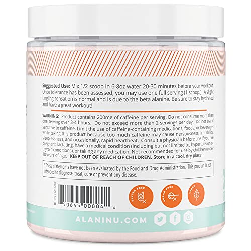 Alani Nu Pre Workout Powder | Amino Energy Boost | Endurance Supple