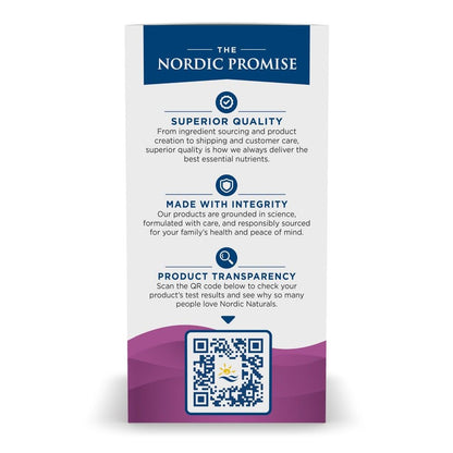 Nordic Naturals Prenatal DHA, Unflavored - 180 Soft Gels - 830 mg Omega-3 + 400 IU Vitamin D3 - Supports Brain Development in Babies During - OmniHealth US