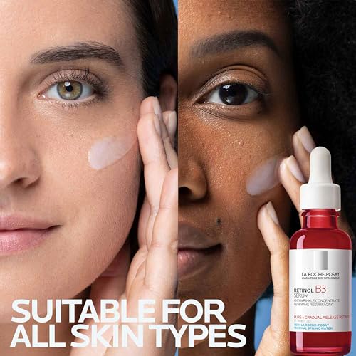 La Roche-Posay Pure Retinol Face Serum with Vitamin B3, Anti Aging Face Serum for Lines, OmniHealth US