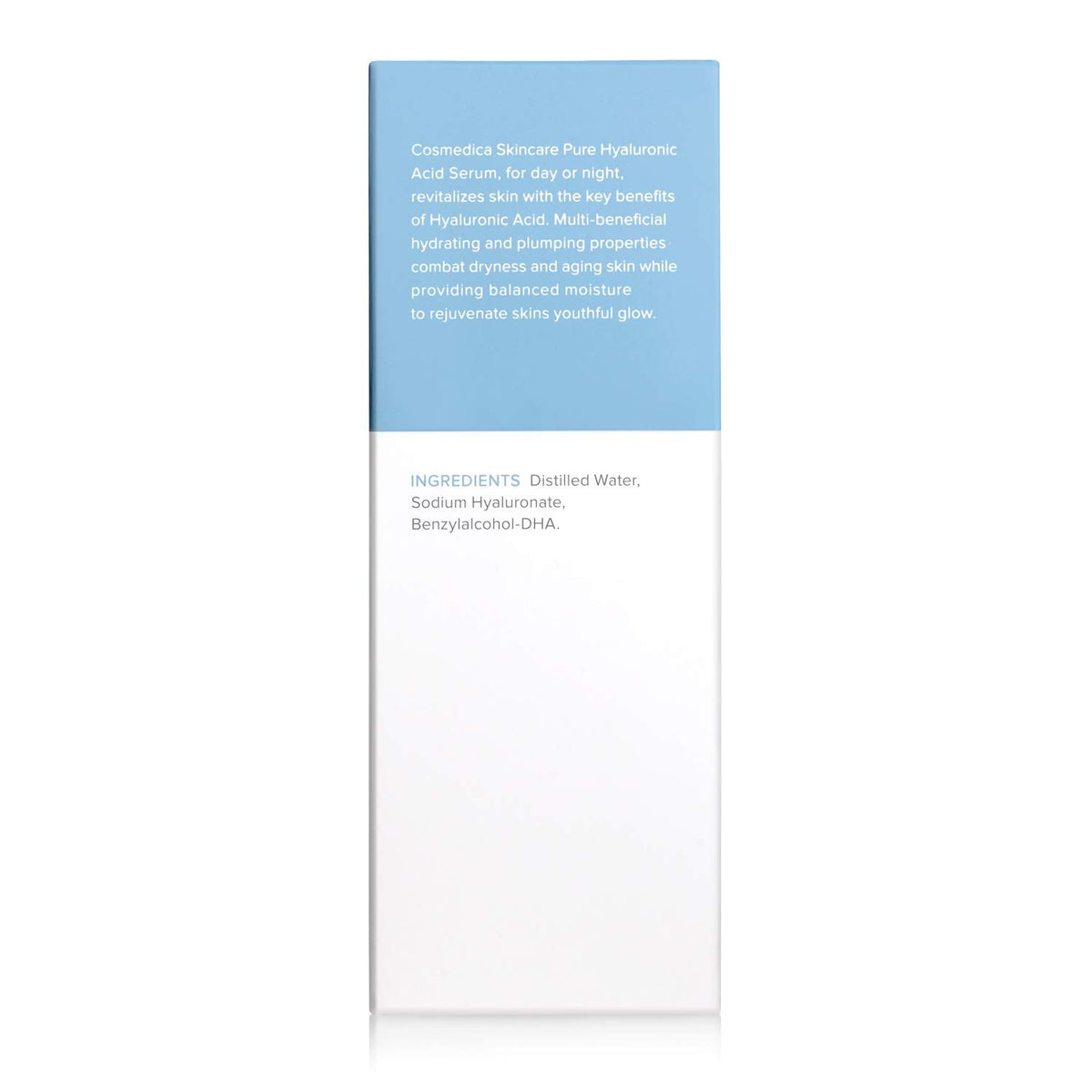 Hyaluronic Acid Serum for Skin 100% Pure-Anti-Aging Serum - Intense Hydration Cosmedica SkincareBuy Supplements Australia