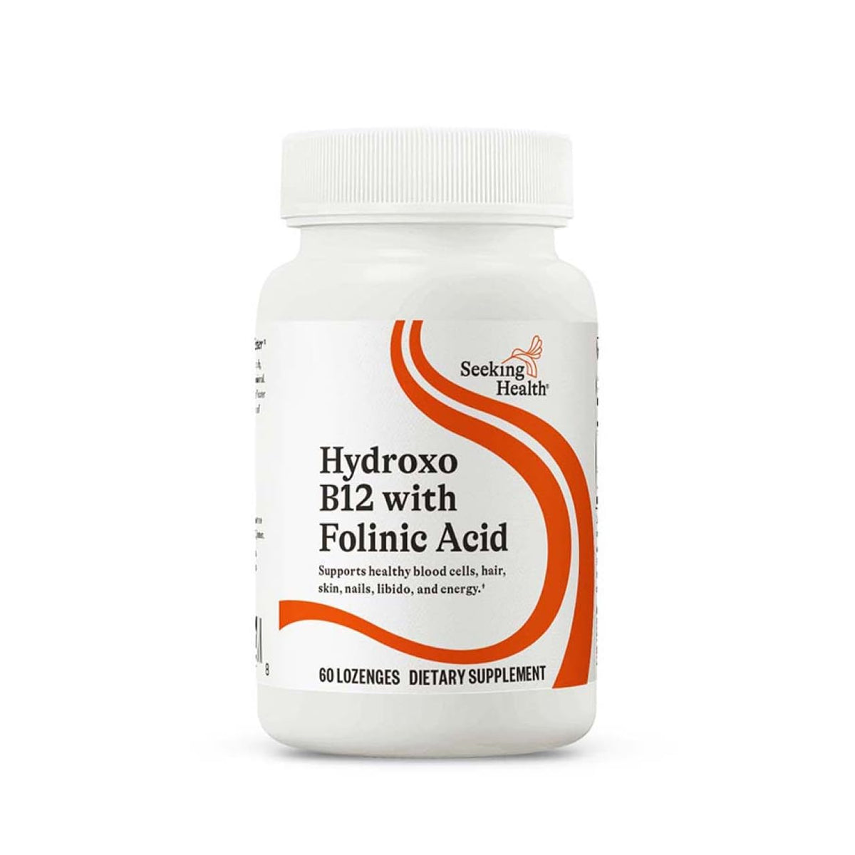 Seeking Health Hydroxo B12 with Folinic Acid - Supplement with Non-Methylated Form of Folate - Vitamin B12 Complex - OmniHealth US