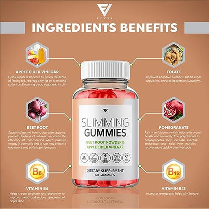 (2 Pack) Slimming Gummies It Works for Weight Loss with Apple Cider Vinegar Itworks Its FyvusBuy Supplements Australia