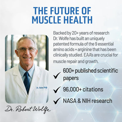 NAUTILUS Muscle Code Essential Amino Acid Capsules – Muscle Synthesis & Repair & Strength – Unflavored – 30 Servings – Clinically Studied - OmniHealth US