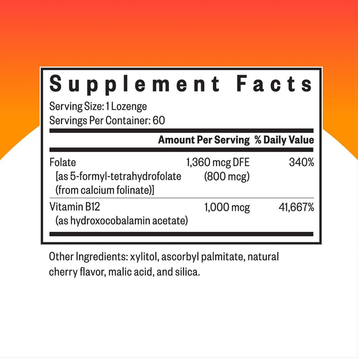 Seeking Health Hydroxo B12 with Folinic Acid - Supplement with Non-Methylated Form of Folate - Vitamin B12 Complex - OmniHealth US