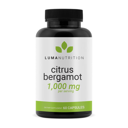Luma Nutrition Citrus Bergamot 1000mg Per Serving - Citrus Bergamot Supplement - Heart Health Support - Made in the USA - OmniHealth US
