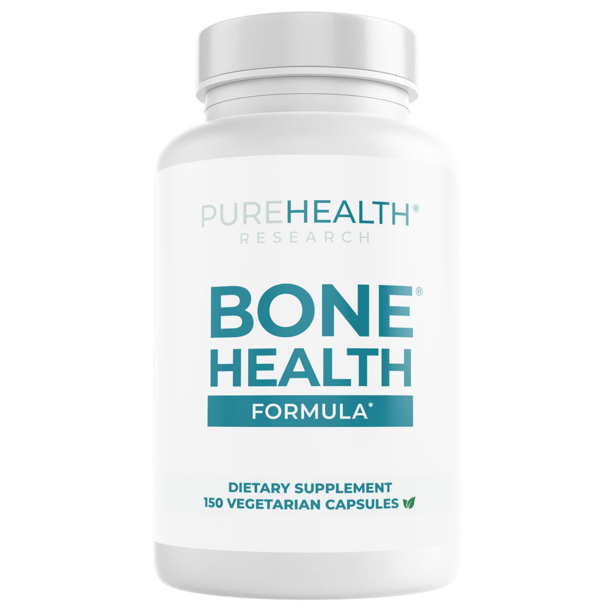 PUREHEALTH RESEARCH Bone Health Formula - for Bones, Joint & Skeletal Wellness - with Calcium, Magnesium, Zinc, Copper, Manganese, Potassium, Vitamin K2, D3, C - OmniHealth US