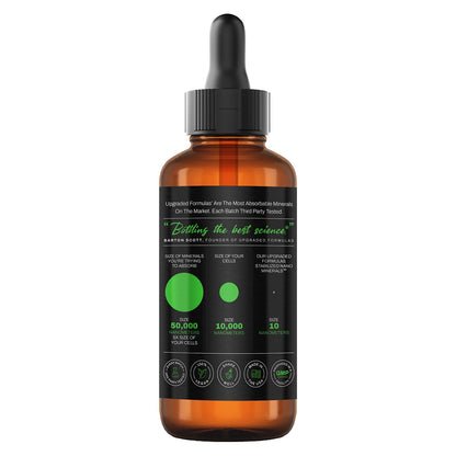 Upgraded Formulas Upgraded Charge Optimal Electrolyte Blend with Liquid Nano Minerals Dietary Supplement, 4 Fluid Ounces - OmniHealth US