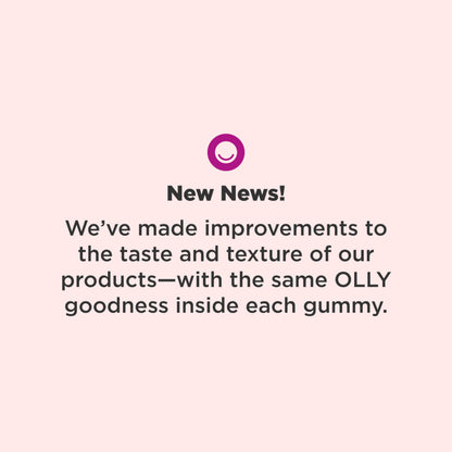 Olly Teen Girl Multi Gummy, Healthy Skin and Immune Support, 15 Essential Vitamins, Biotin, Zinc, Calcium, Chewable Multivitamin - OmniHealth US