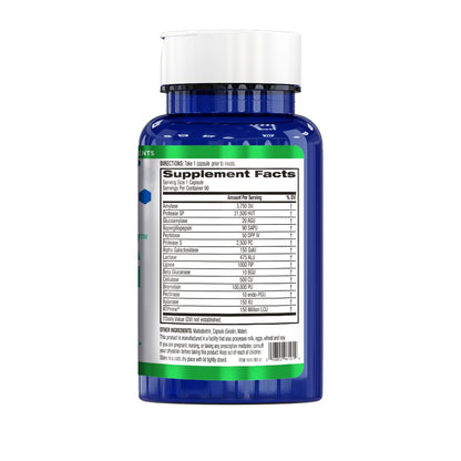 BioTrust AbsorbMax Broad Spectrum Digestive Enzyme Blend, Gluten Free, Non GMO, Digestive Support for Nutrient Digestion, Absorption and Periodic - OmniHealth US