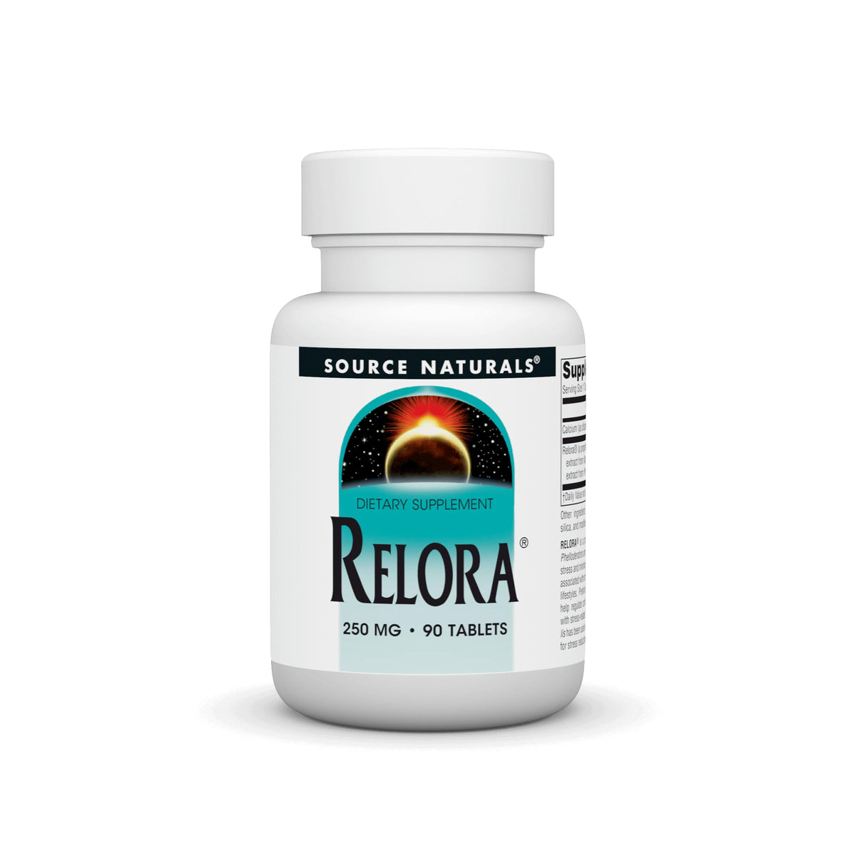 Source Naturals Relora, Promotes Healthy Eating Behavior and Muscle Relaxation Support*, 250 mg - 90 Tablets Source NaturalsBuy Supplements Australia