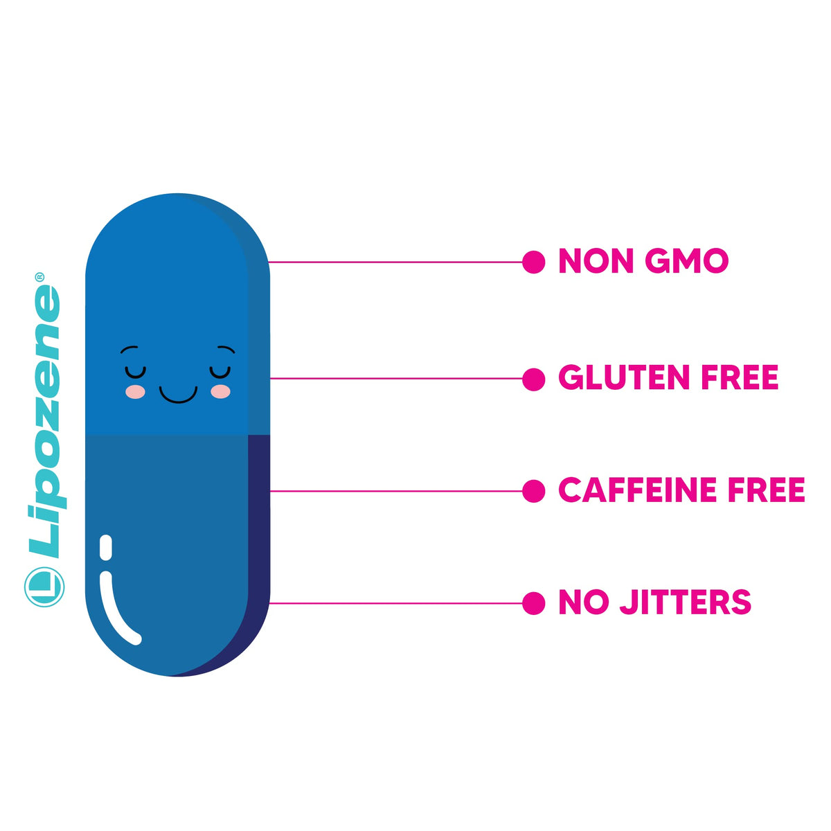 Lipozene Diet Pills - Weight Loss Supplement - Appetite Control - Two Bottles of 30 Capsules LipozeneBuy Supplements Australia