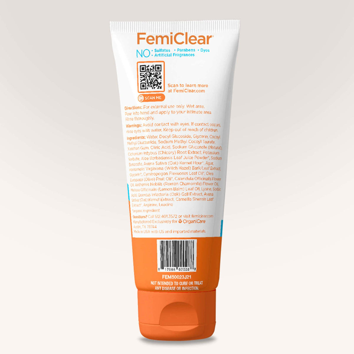 FemiClear® Restoratives Ultra-Gentle Feminine Wash, Made with Lysine & Lemon Balm, Natural Ingredients FemiClearBuy Supplements Australia