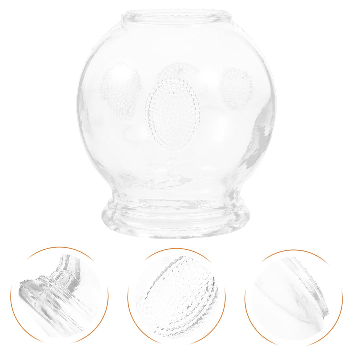 Healvian 8pcs Glass Fire Chinese Acupoint Cupping Glass Cupping Device Body Care Cupping Suction HealvianBuy Supplements Australia