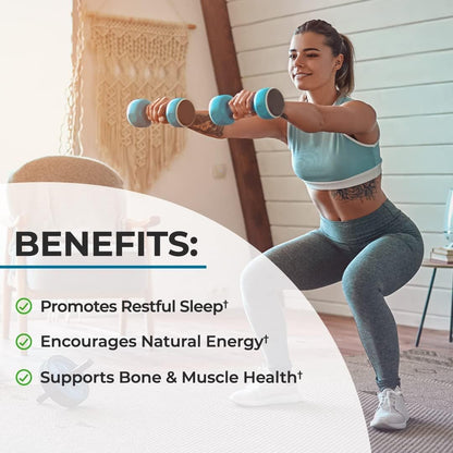 Magnesium Bisglycinate Chelated Supplement - High Absorption Magnesium Glycinate Supplement for Women and Men - Sleep, Muscle, Bone & Joint Support - OmniHealth US